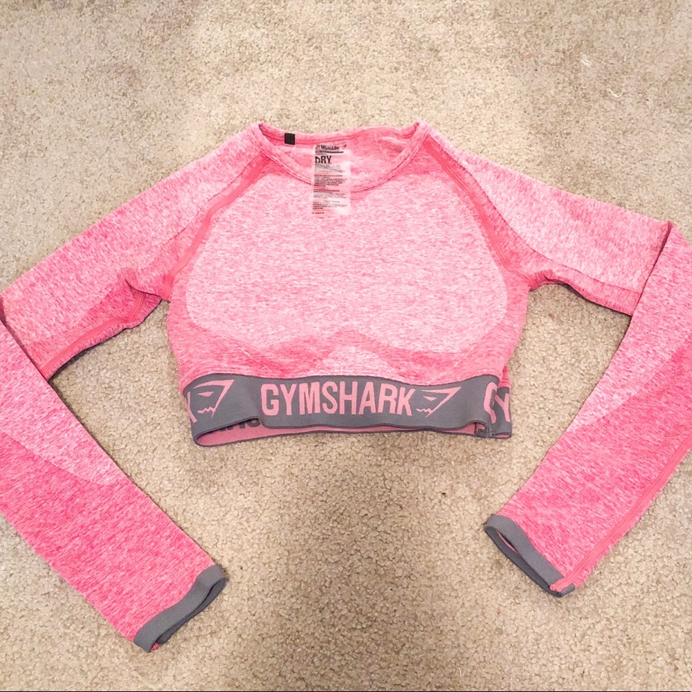 Gymshark XS pink crop top